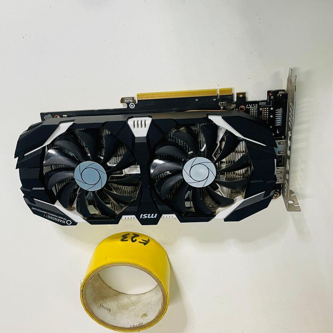 MSI GeForce GTX 1060 GAMING 動作確認済み