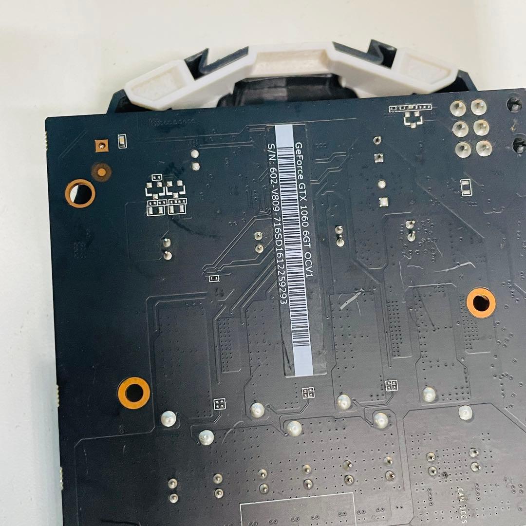MSI GeForce GTX 1060 GAMING 動作確認済み