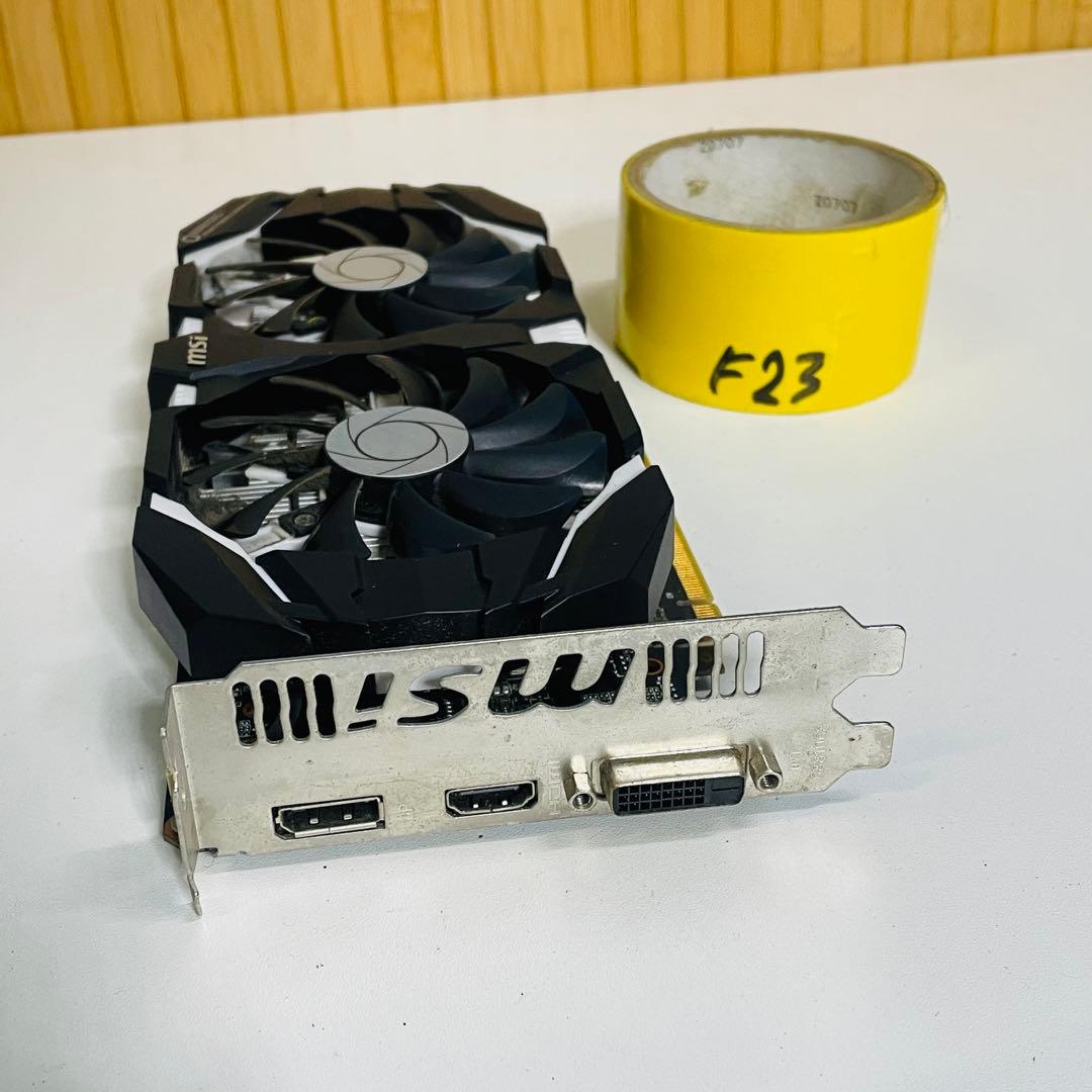 MSI GeForce GTX 1060 GAMING 動作確認済み