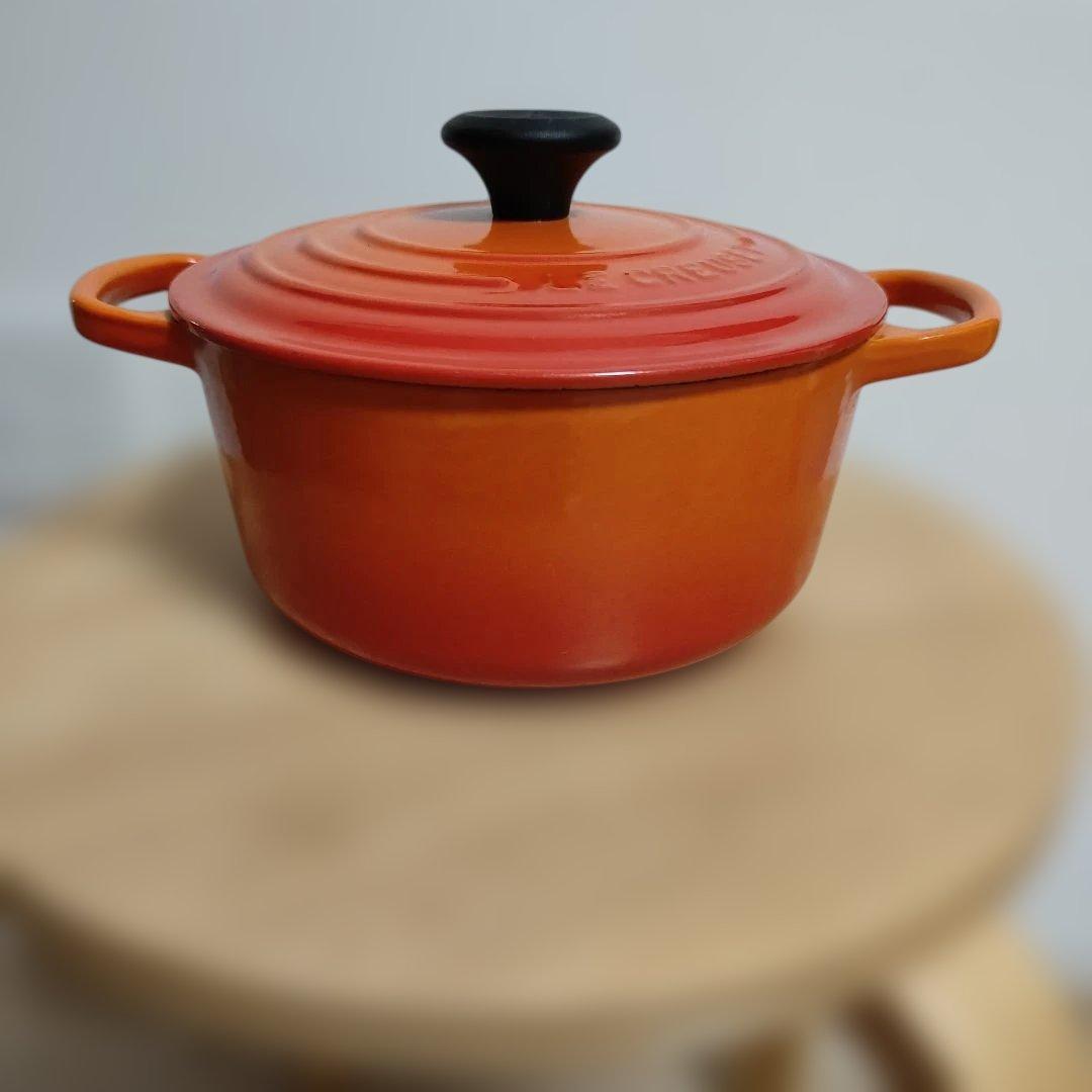 LE CREUSET 鍋 18cm オレンジ