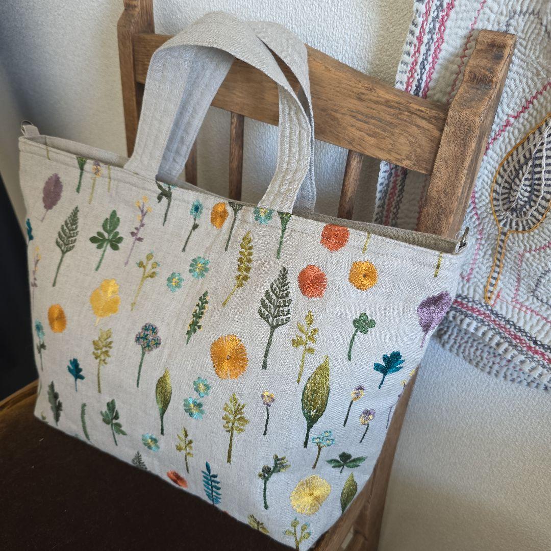 ❁ハンドメイド❁ 　CORAL&TUSK 3way横型トートバッグバッグ