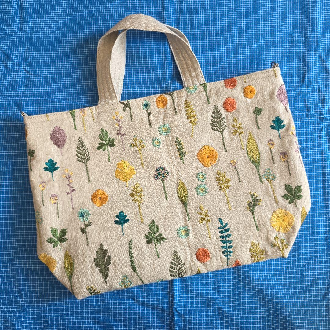 ❁ハンドメイド❁ 　CORAL&TUSK 3way横型トートバッグバッグ