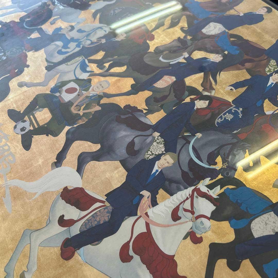 dunhill 天明屋尚　コラボアート作品