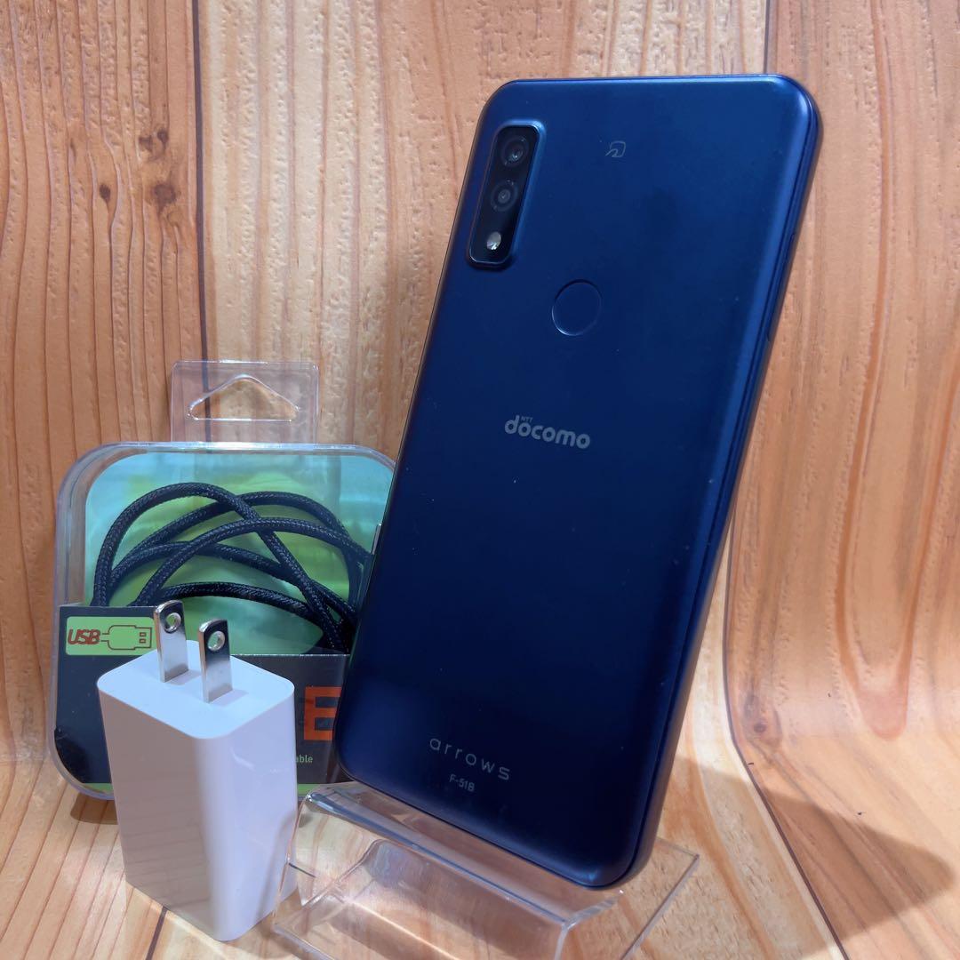 SIMフリー 本体 arrows We 64 GB 512G ネイビー 電池良好