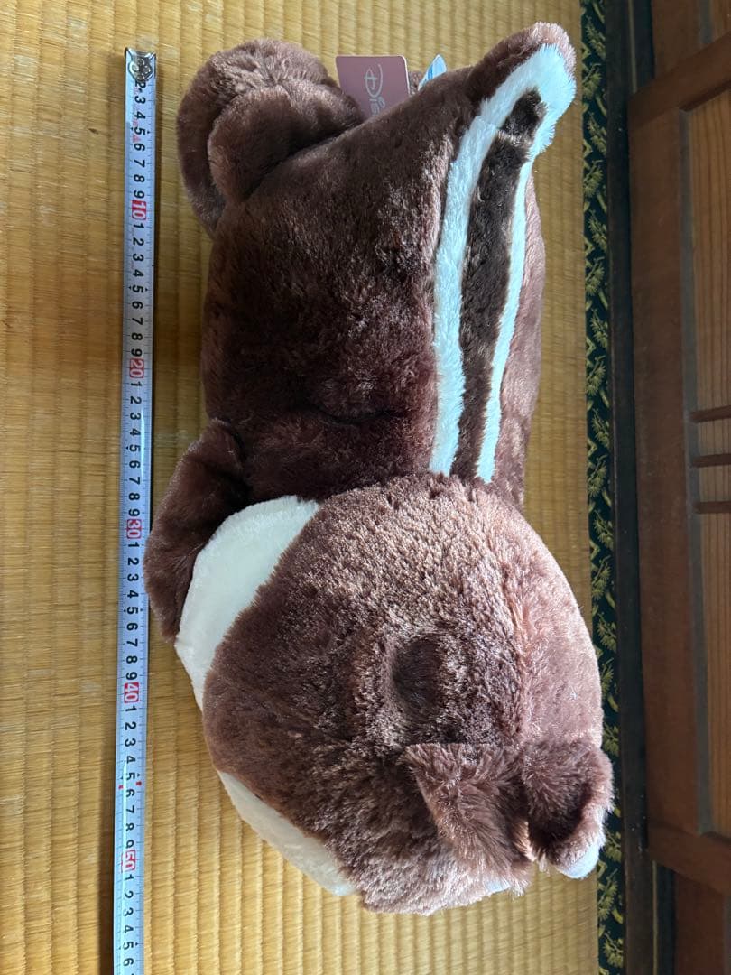 ギガジャンボ寝そべりぬいぐるみ デール&チップ赤いほっぺぬいぐるみ2体セット