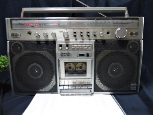 ♪昭和銘機 整備ラジカセ BOMBEAT RT-8980SM 整備清掃済