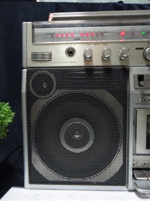 ♪昭和銘機 整備ラジカセ BOMBEAT RT-8980SM 整備清掃済