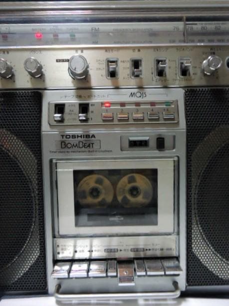 ♪昭和銘機 整備ラジカセ BOMBEAT RT-8980SM 整備清掃済