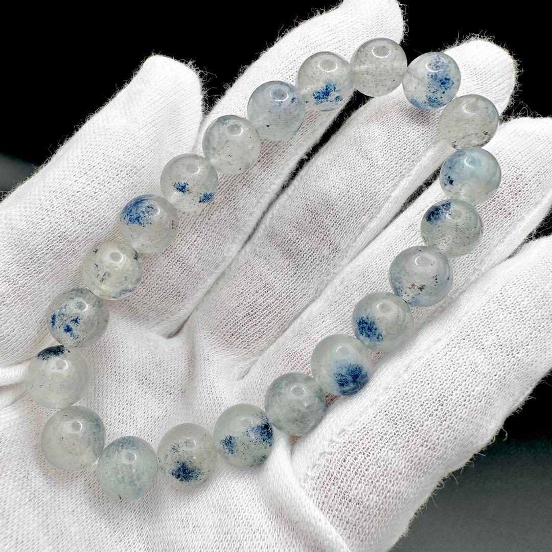 激レア！！　スコルザライト・ラズライトインクォーツ　ブレスレット