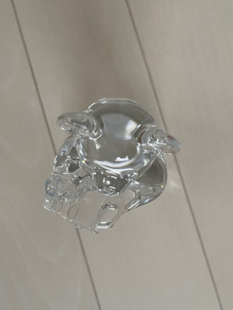 バカラ　クリスタル　フィギュリン　クマ 置物