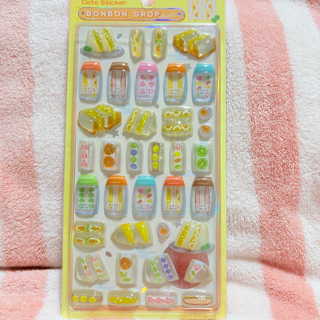 BONBON DROP ボンボンドロップ 和柄シリーズ シール4種セット