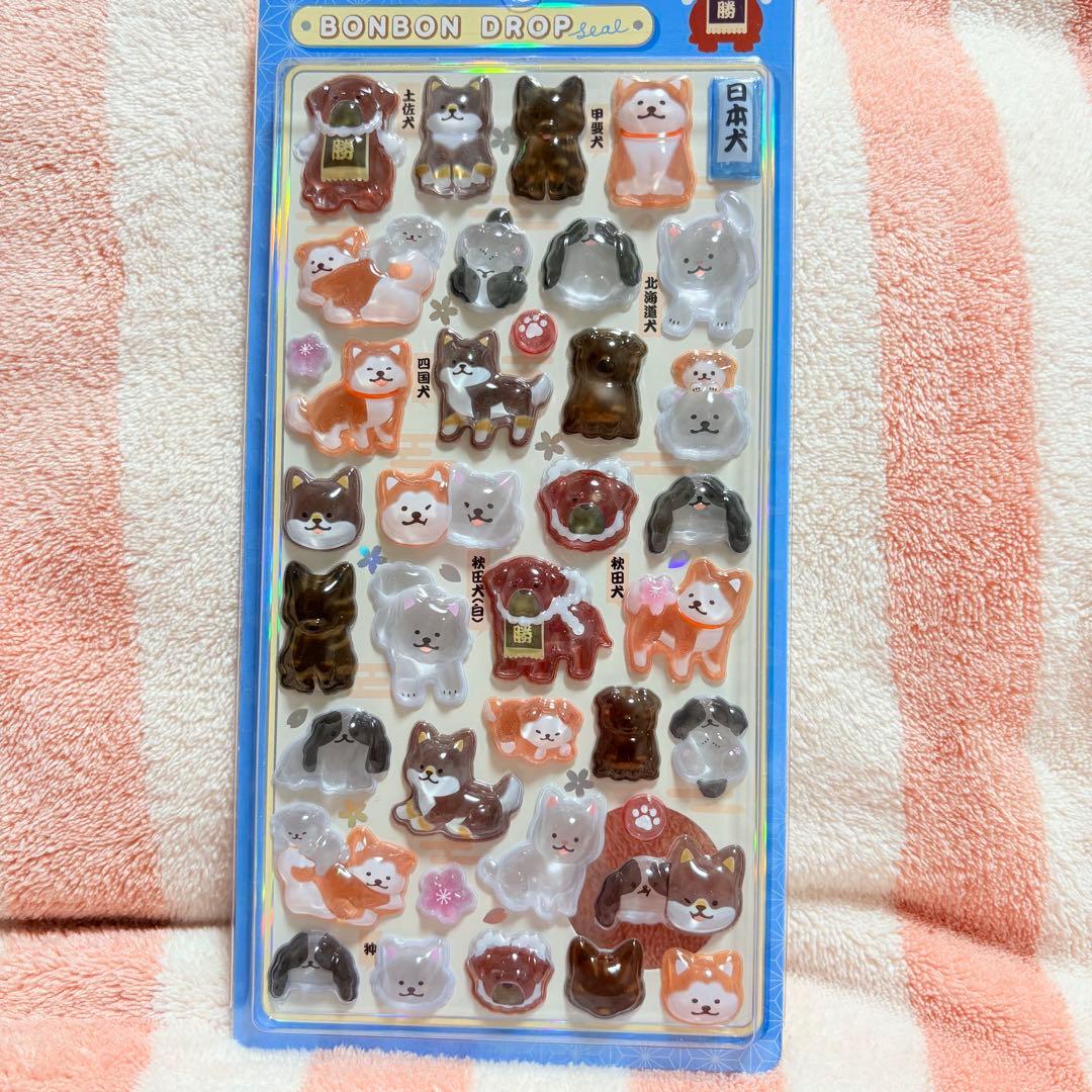 BONBON DROP ボンボンドロップ 和柄シリーズ シール4種セット