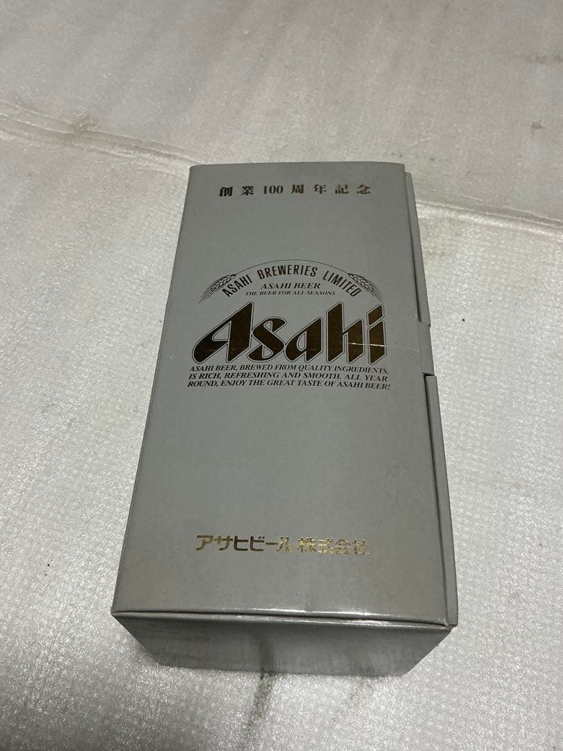 アサヒビール／缶ビール型ラジオ（AM・FM）アサヒビール創業100周年記念。