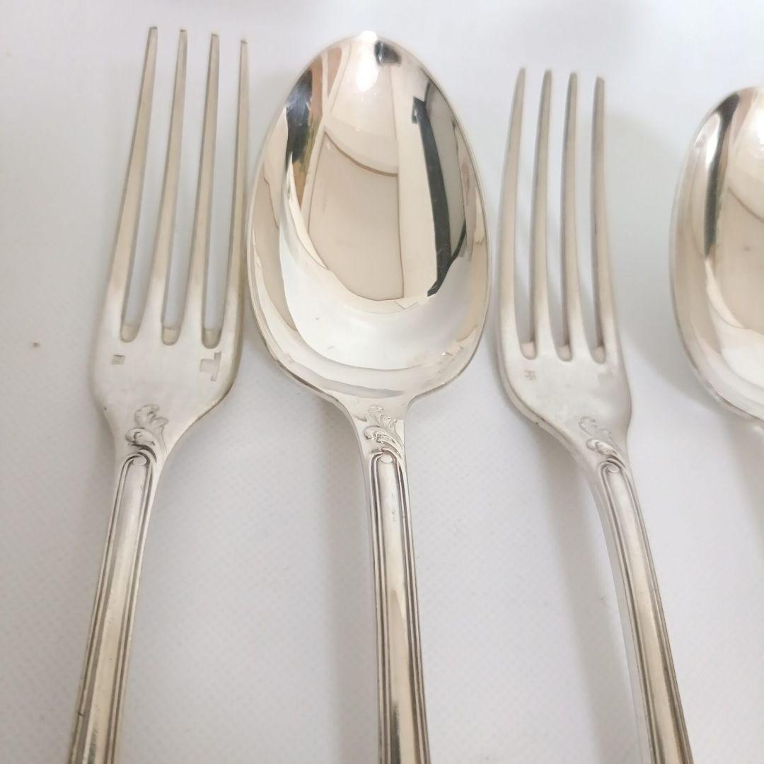 クリストフル CHRISTOFLE テーブルスプーン フォーク 6本 マルリー