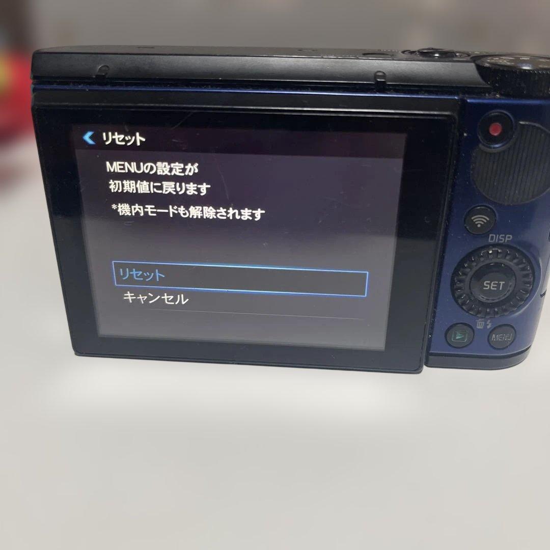 CASIO EXILIM コンパクトデジタルカメラ 青