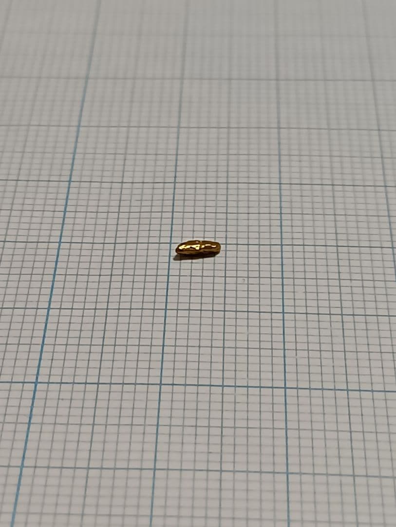 砂金　自然金　1粒