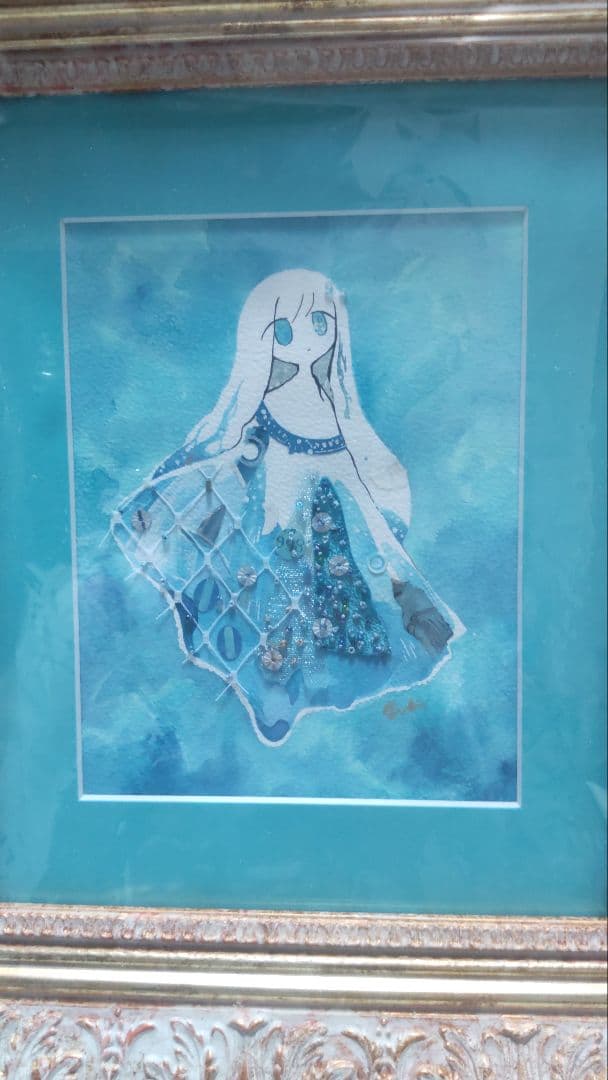 みなもすち　絵　イラスト　アート