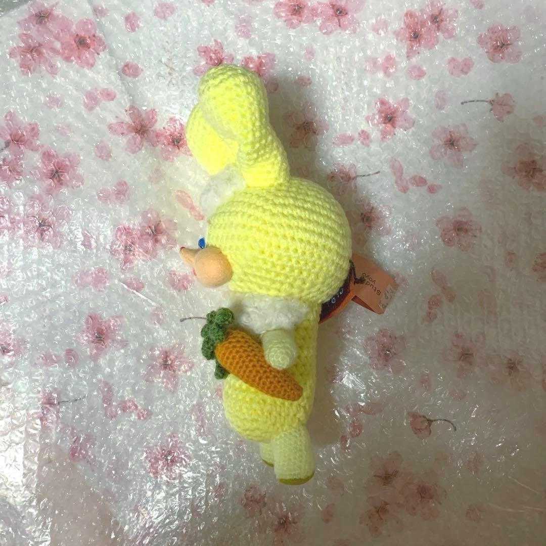 作家様 うさぎのぬいぐるみ あみぐるみ にんじん ハンドメイド