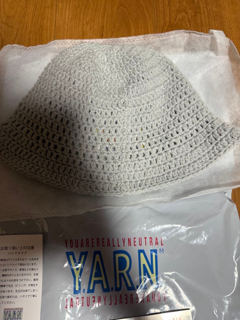 ワトソン着用　激安Y.A.R.N. バケットハット グレー
