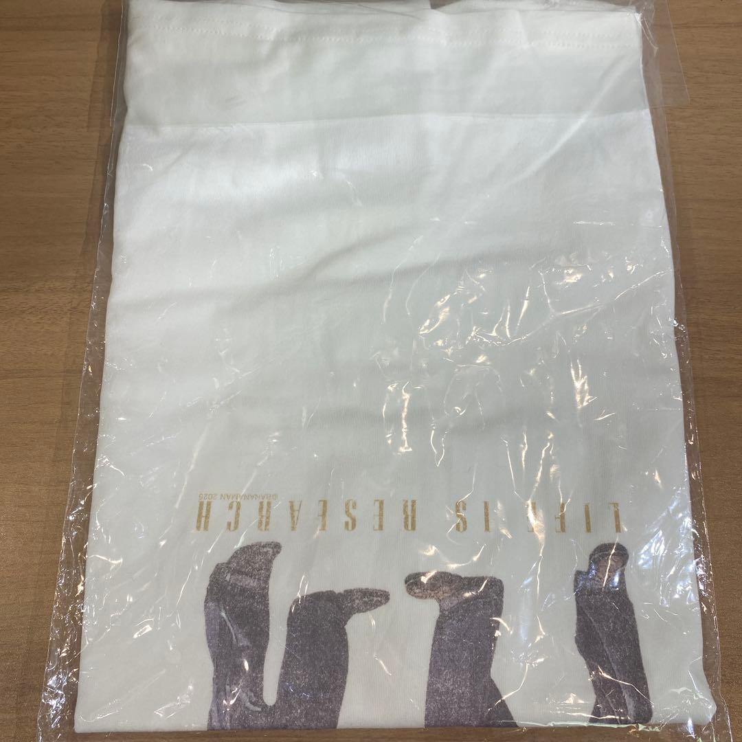 バナナマン POPUP 2025 LIFE is RESEARCH Tシャツ