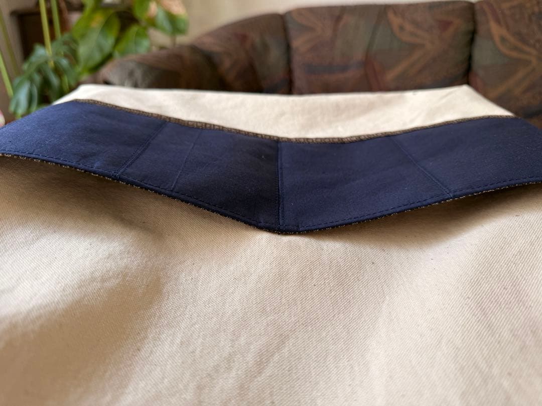 真之介　リバーシブルトートバック&ポーチ