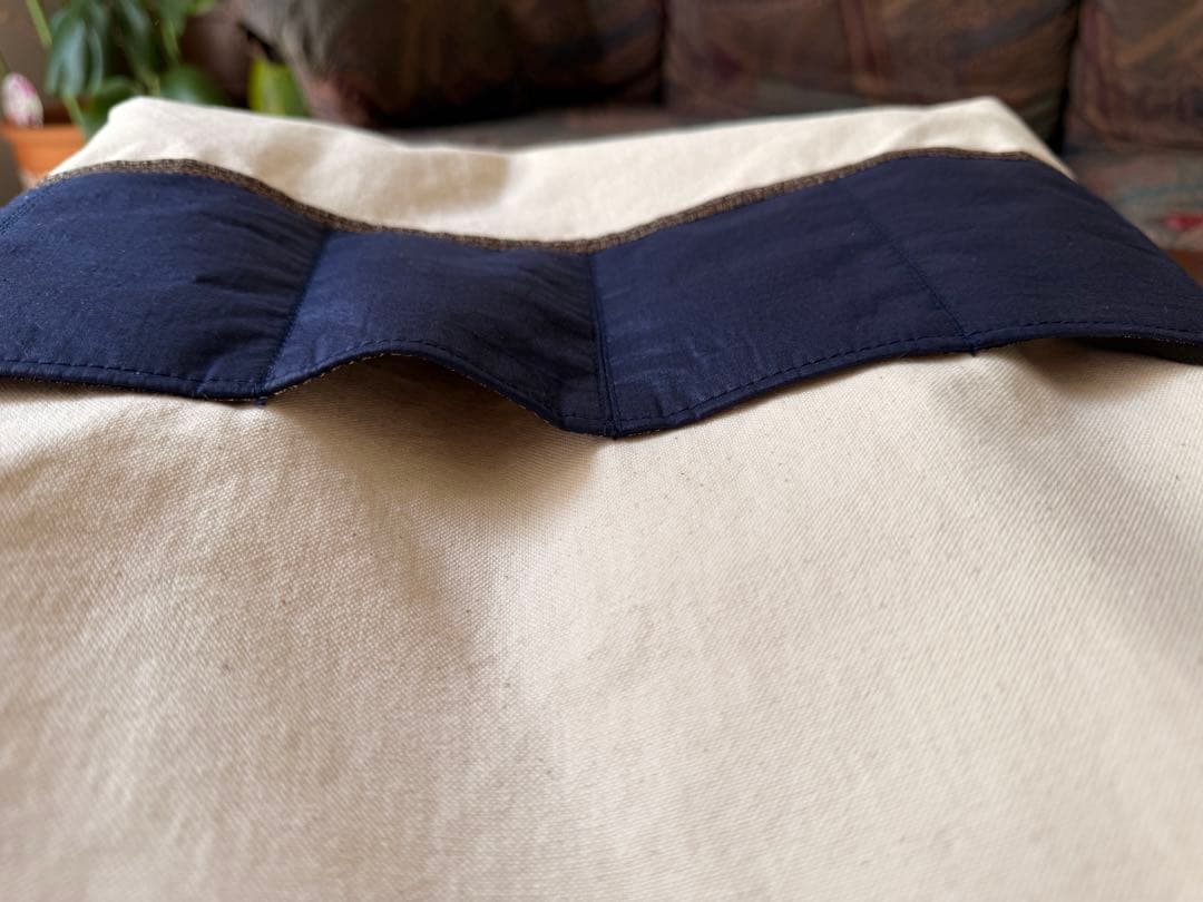 真之介　リバーシブルトートバック&ポーチ