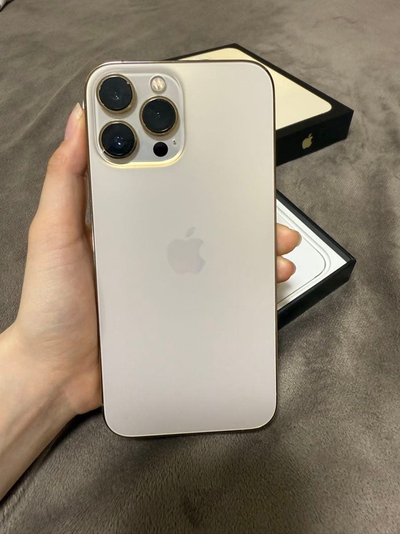 iPhone 13ProMax ゴールド 本体256GB SIMフリー