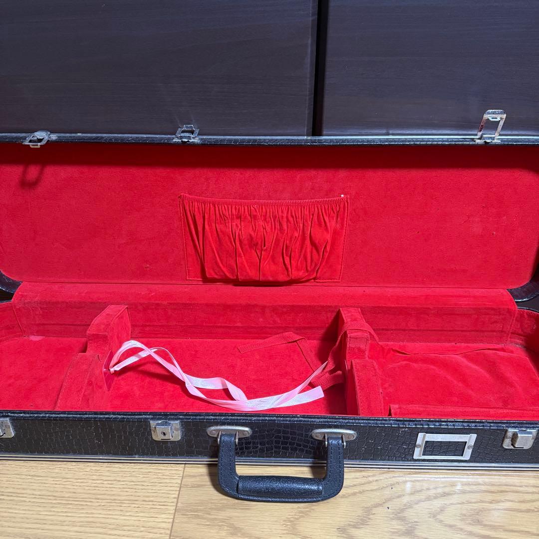 三線 沖縄 人工皮張り ハードケース付き 和楽器 民謡楽器 沖縄三線 沖縄民謡