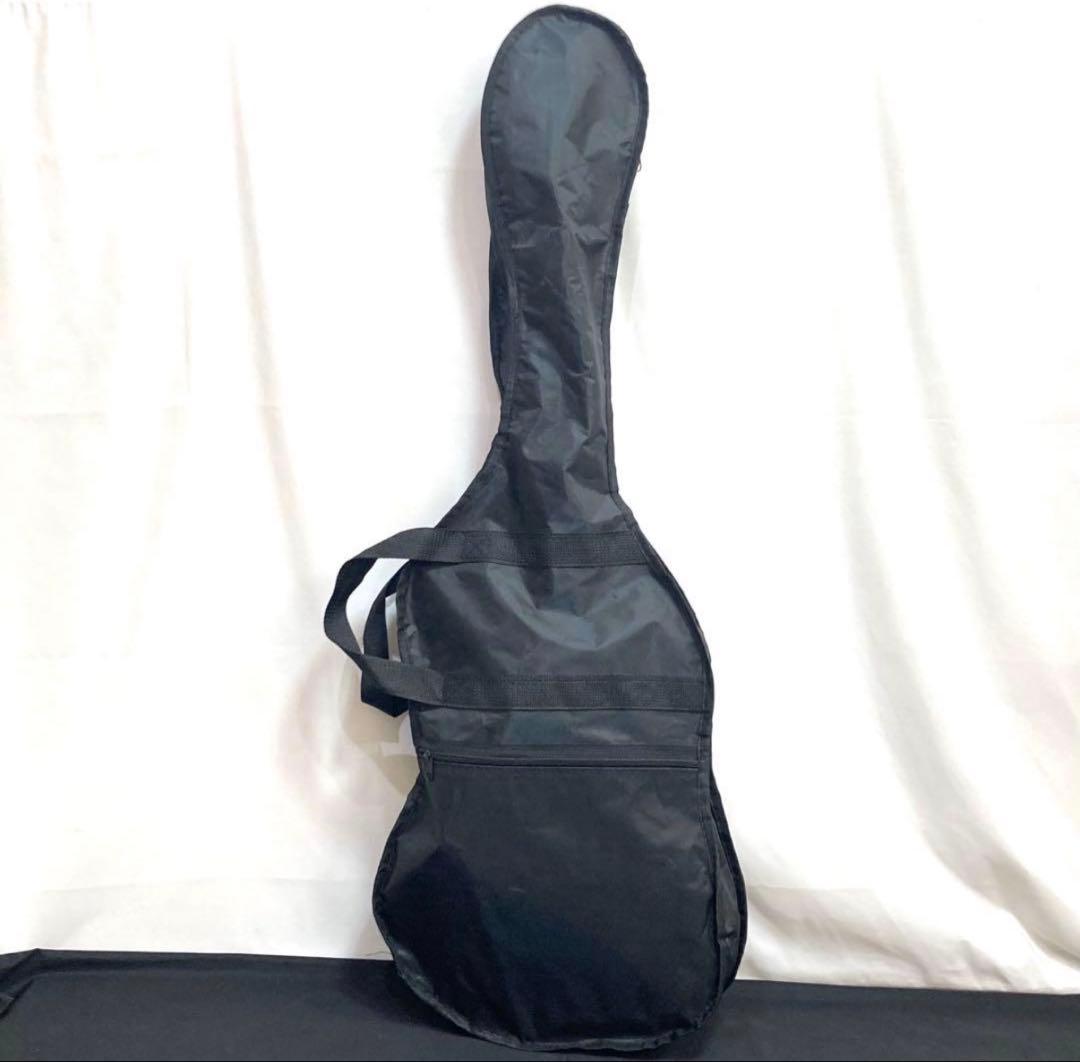 SELDER ブラック/グリーン エレキギター ソフトケース付き