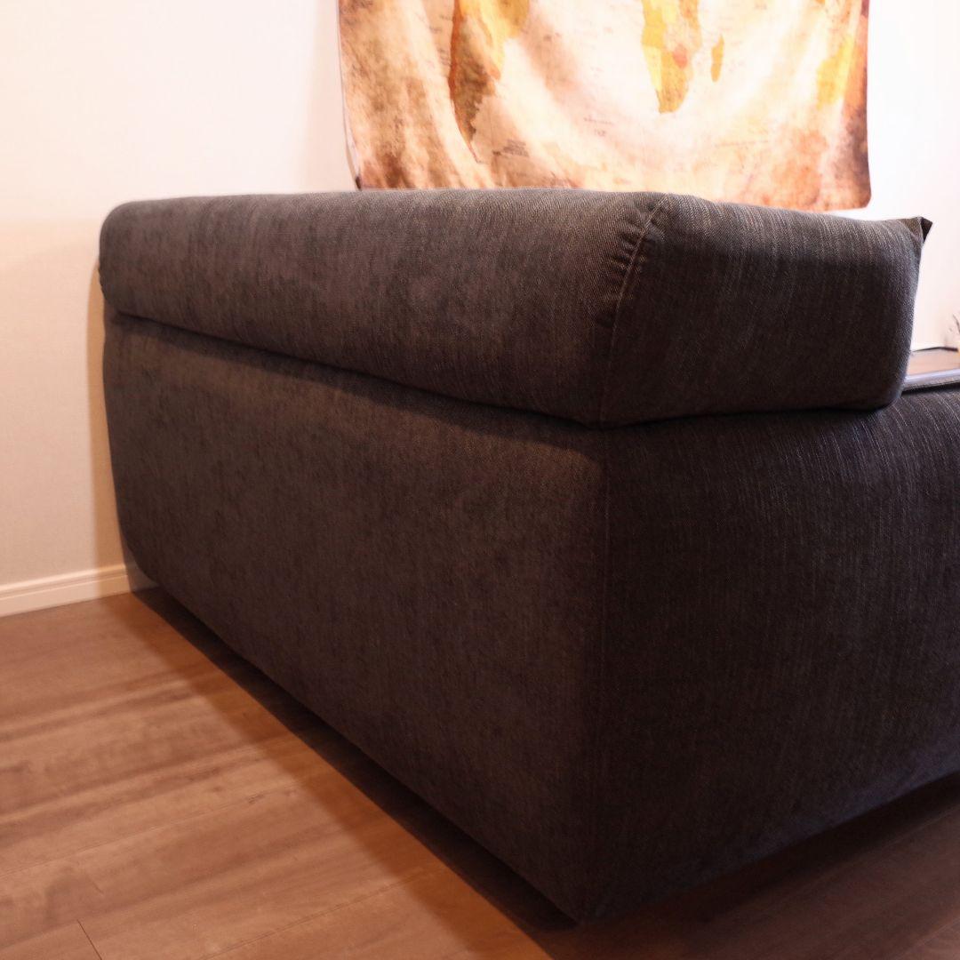 ニトリ ソフティーナ 2人掛けソファ【ダークグレー】最終値下げ