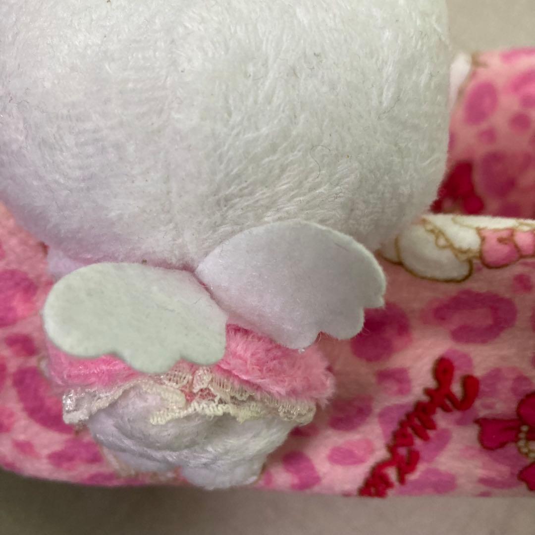 【2013年製】サンリオ　ハローキティ　天使キティ　マスコット付き　小物入れ