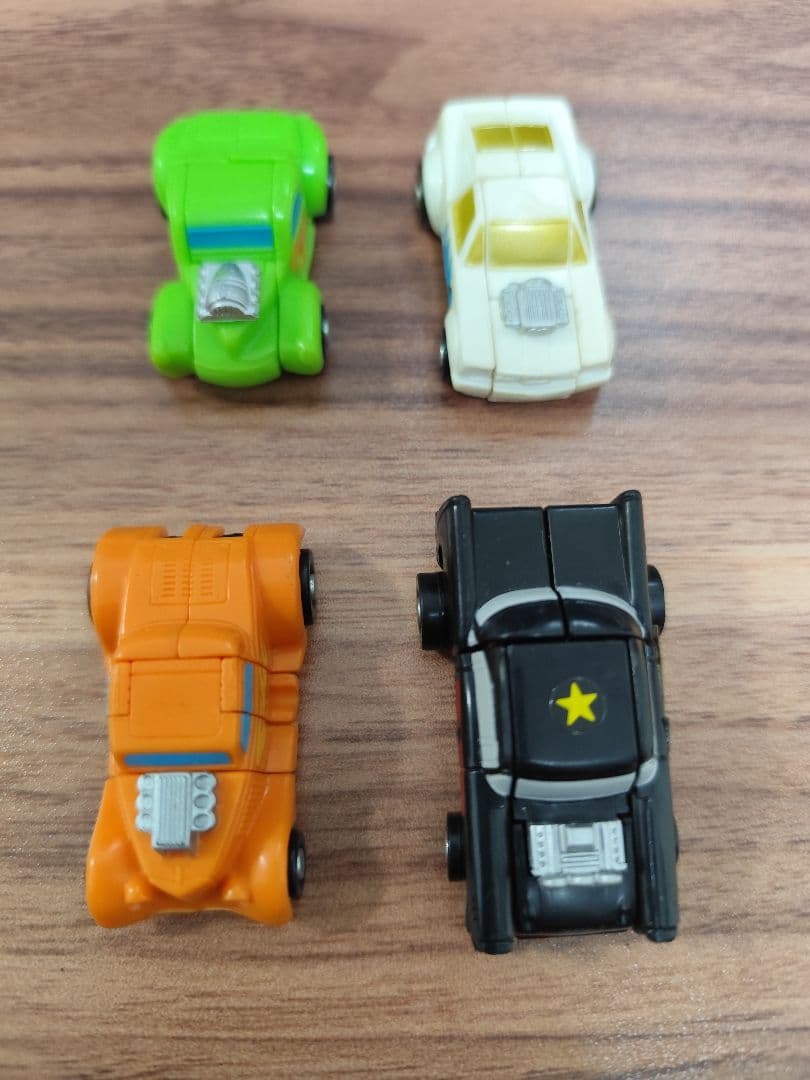 トランスフォーマー マイクロマスター　パトロール　ホットロッド　マイクロン