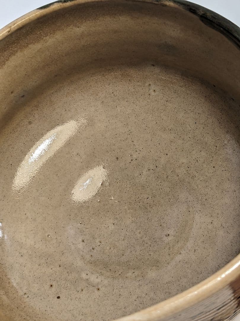 岡山県重要無形文化財 黒井一楽 虫明焼 茶盌 共箱 抹茶碗 抹茶茶碗 茶道具