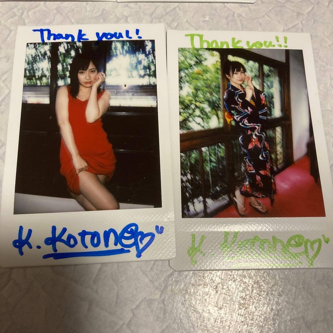 栗山ことね DVD特典 直筆サイン入り チェキ 10枚セット 3