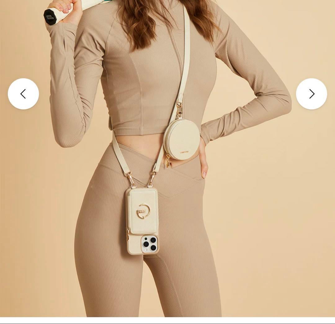 CUSTYPE iPhoneケース ショルダー14ProMax用