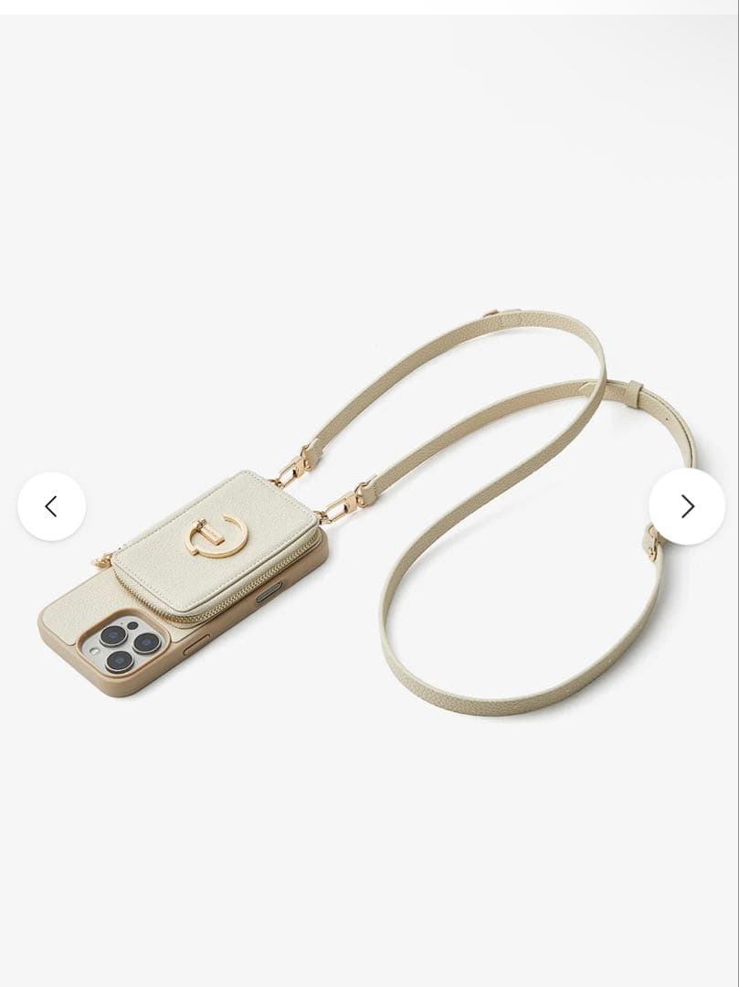 CUSTYPE iPhoneケース ショルダー14ProMax用