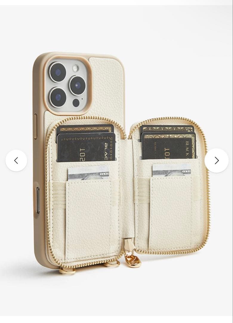 CUSTYPE iPhoneケース ショルダー14ProMax用
