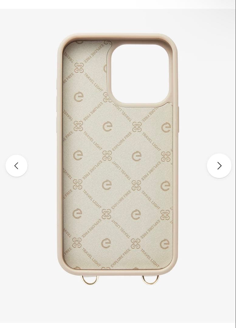 CUSTYPE iPhoneケース ショルダー14ProMax用