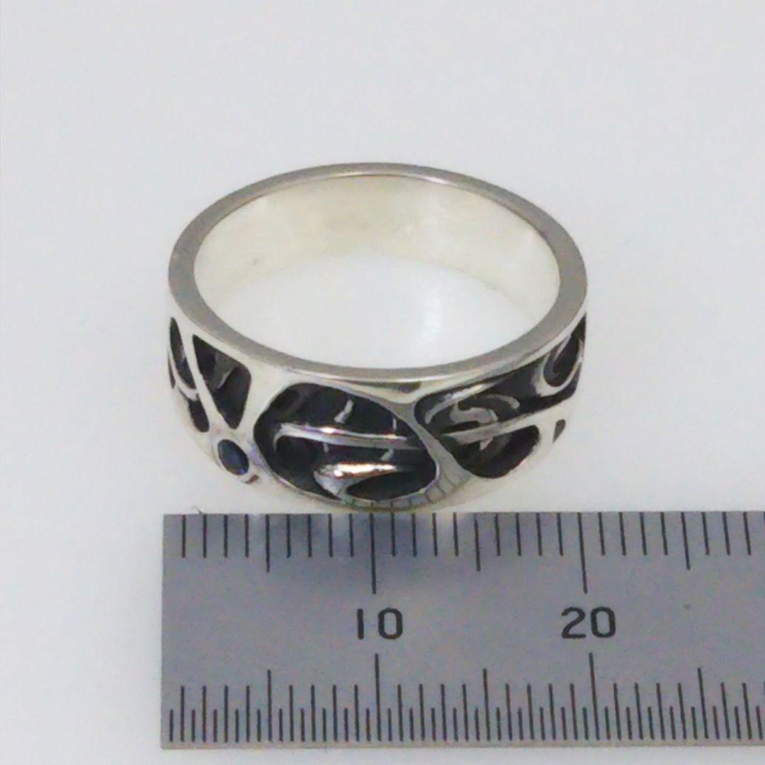シルバーアクセサリー   ハンドメイド シルバーリング 14号