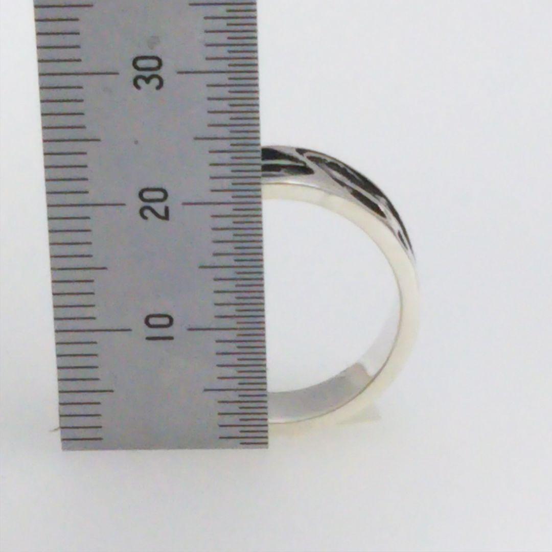 シルバーアクセサリー   ハンドメイド シルバーリング 14号