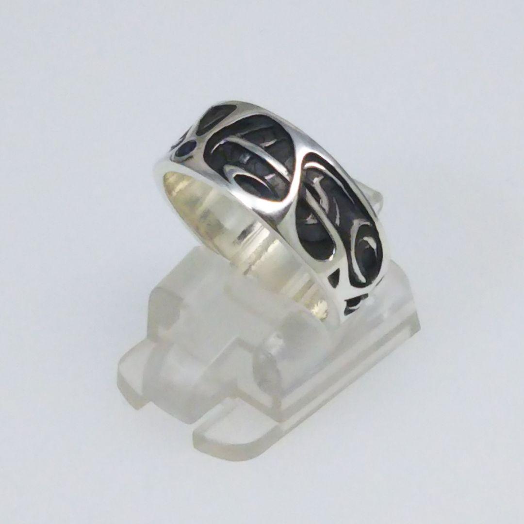 シルバーアクセサリー   ハンドメイド シルバーリング 14号