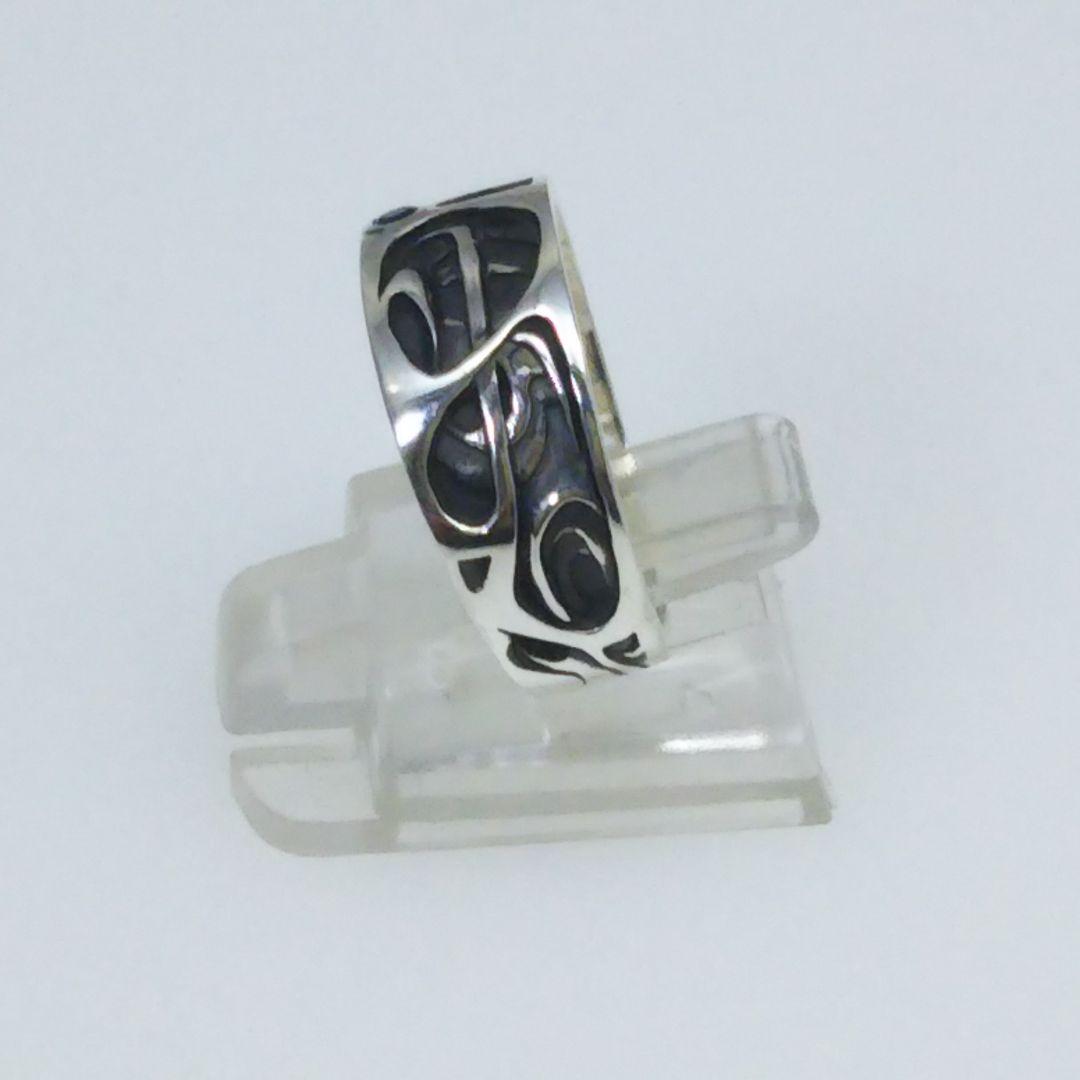 シルバーアクセサリー   ハンドメイド シルバーリング 14号