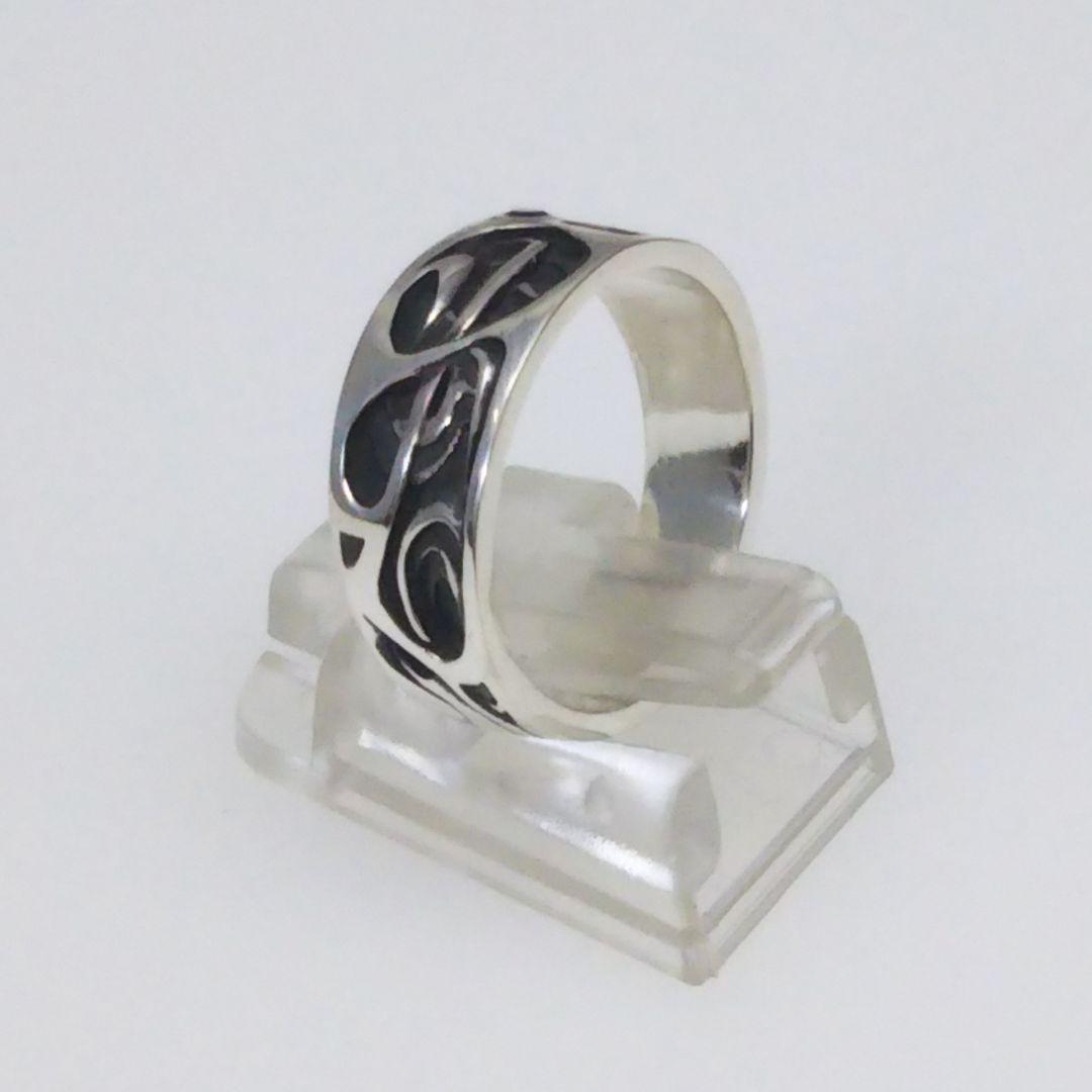 シルバーアクセサリー   ハンドメイド シルバーリング 14号