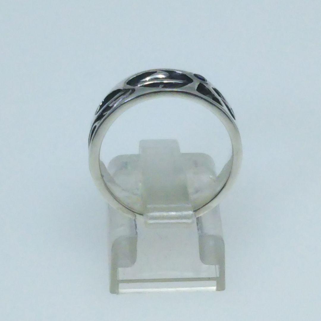シルバーアクセサリー   ハンドメイド シルバーリング 14号