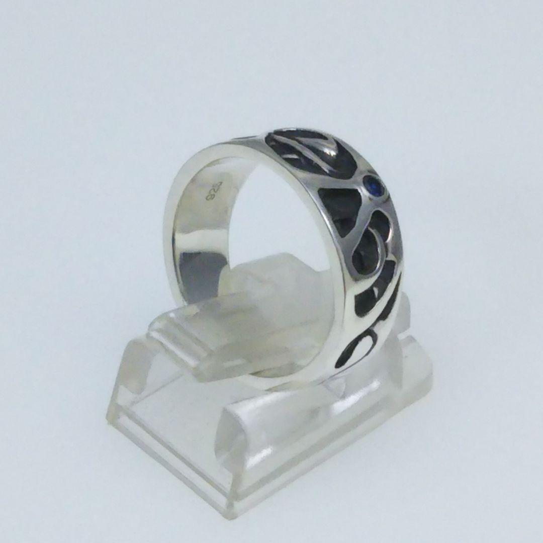 シルバーアクセサリー   ハンドメイド シルバーリング 14号