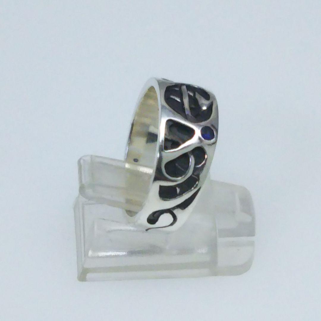 シルバーアクセサリー   ハンドメイド シルバーリング 14号