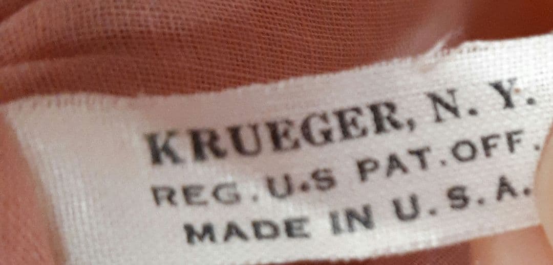 Krueger　型押し人形　ドール　レア！