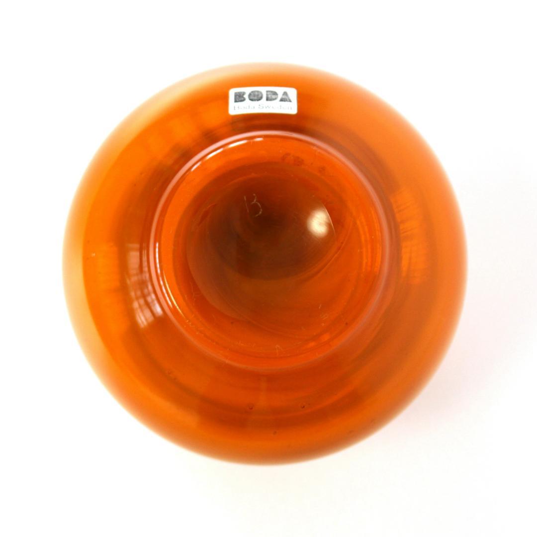 【シールあり】エリックホグラン　Erik Hoglund　イエロー 花瓶/花器