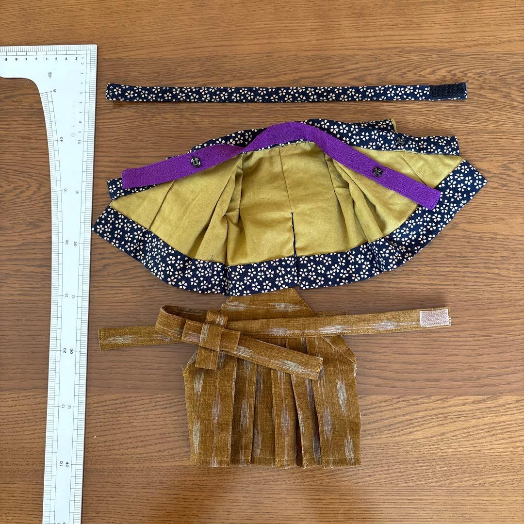 B145 ジェラトーニ＆リーナベル　ハンドメイド袴コスチューム