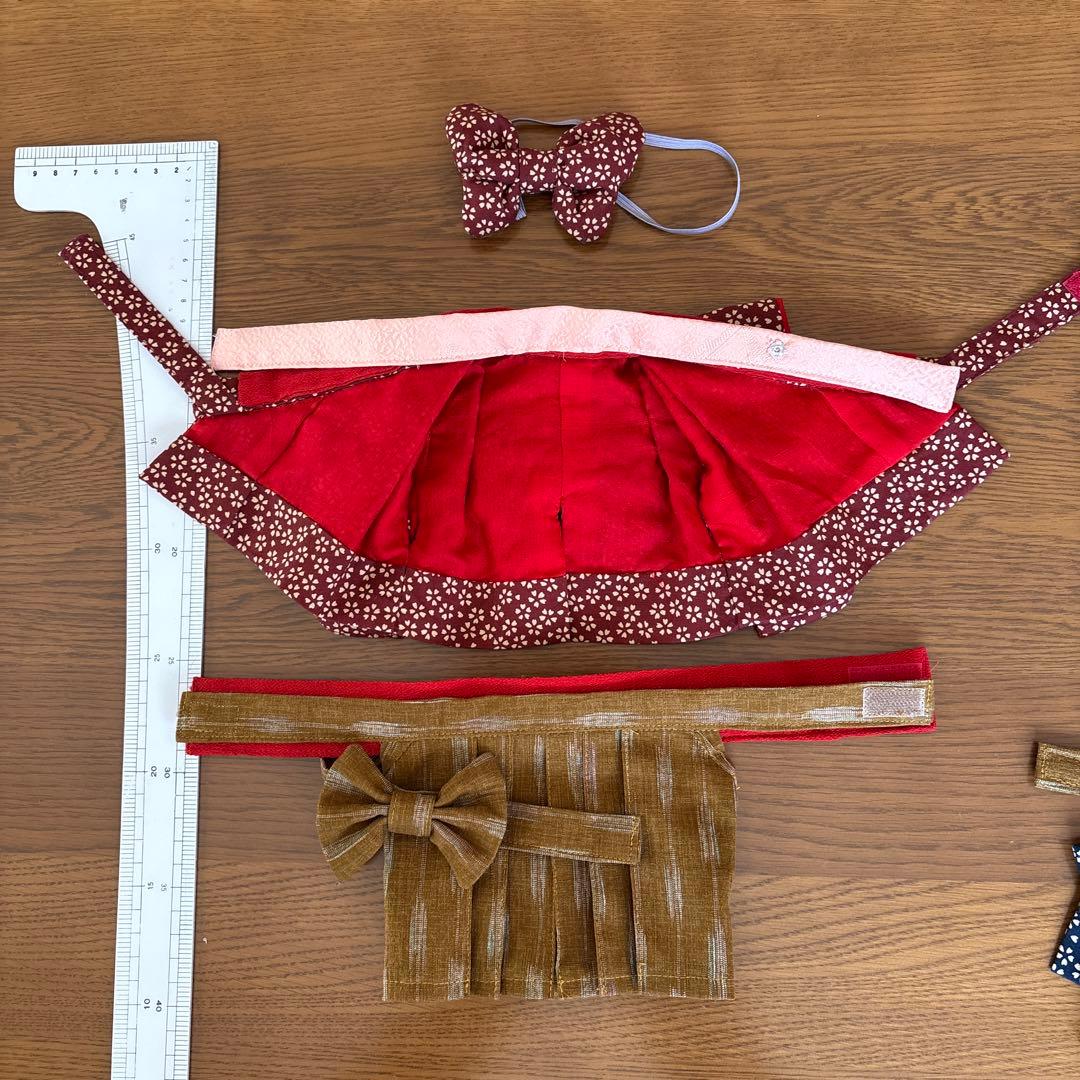 B145 ジェラトーニ＆リーナベル　ハンドメイド袴コスチューム